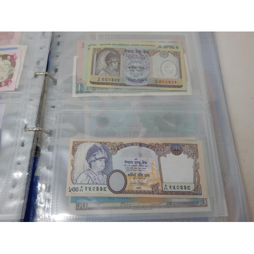 7 - Collection of Banknotes in collectors album