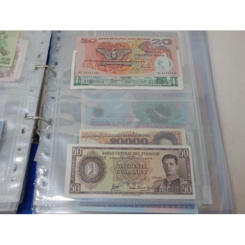 7 - Collection of Banknotes in collectors album