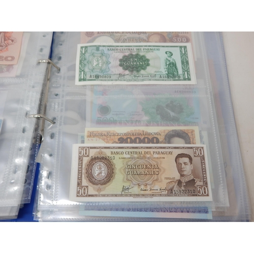 7 - Collection of Banknotes in collectors album