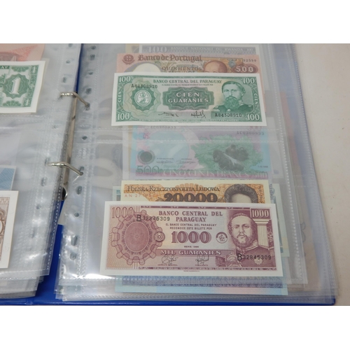 7 - Collection of Banknotes in collectors album