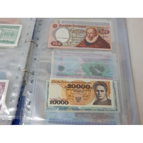 7 - Collection of Banknotes in collectors album