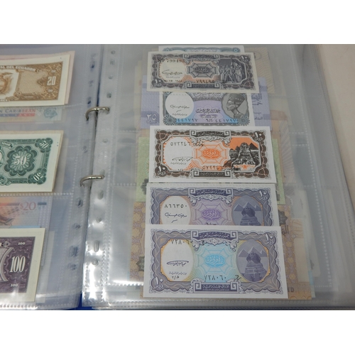 7 - Collection of Banknotes in collectors album