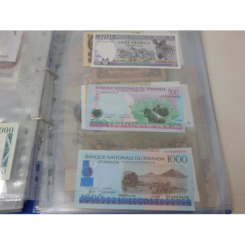 7 - Collection of Banknotes in collectors album