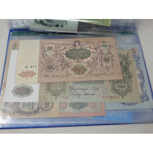 7 - Collection of Banknotes in collectors album