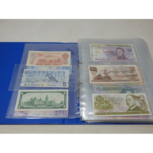 7 - Collection of Banknotes in collectors album