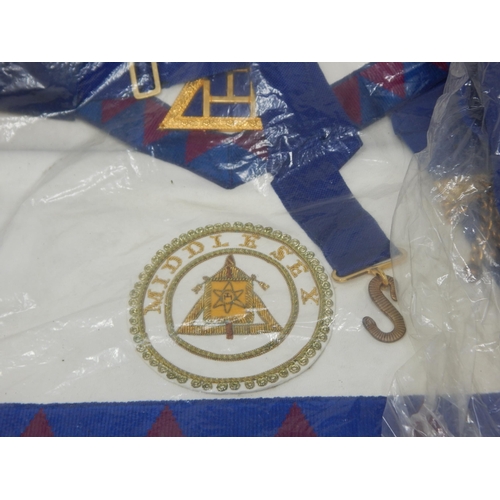 32 - A collection of masonic regalia