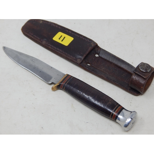 311 - William Rogers Banded Sheath Knife