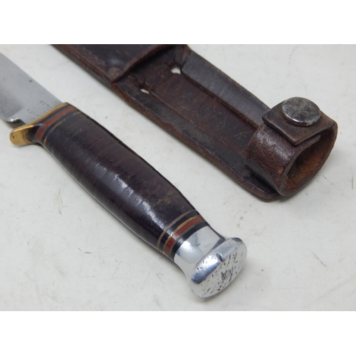 311 - William Rogers Banded Sheath Knife