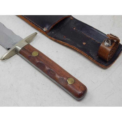 312 - 13cm Blade William Rogers of Sheffield Bowie Knife & Sheath