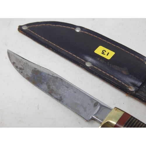 313 - William Rogers I Cut My Way Sheath Knife