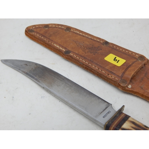 319 - Rostfrei Solingen Eco Sheath Knife & Flower Sheath