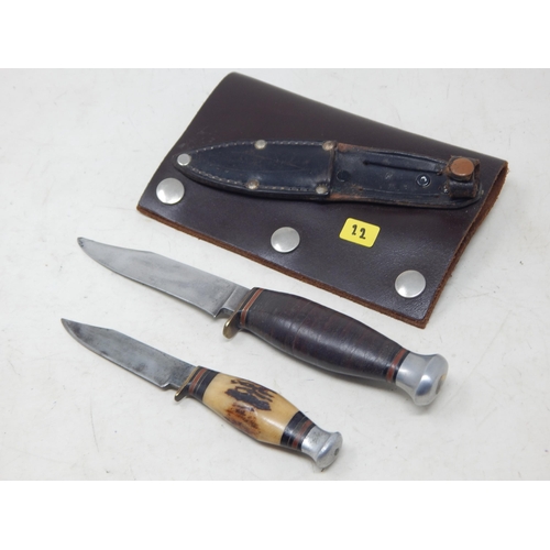 322 - William Rogers Belt Pouch Combination Knife