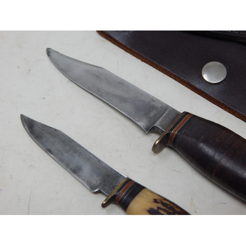 322 - William Rogers Belt Pouch Combination Knife