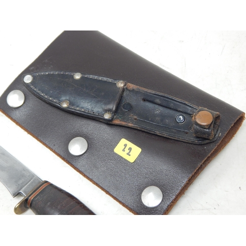 322 - William Rogers Belt Pouch Combination Knife