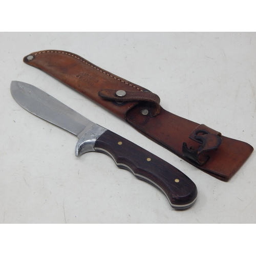 327 - Mexican Dahas Cutlery Knife & Sheath