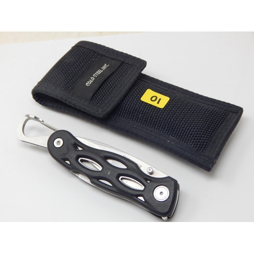 345 - Leatherman Utility Lock Knife & Belt Sheath