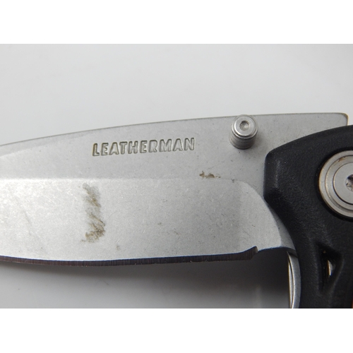 345 - Leatherman Utility Lock Knife & Belt Sheath