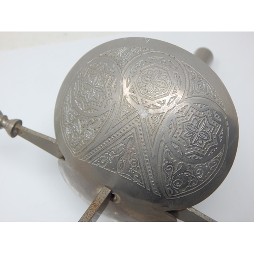 348 - Epee Engraved Fencing Foil