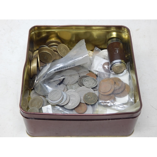 84 - A Tin of World Coinage