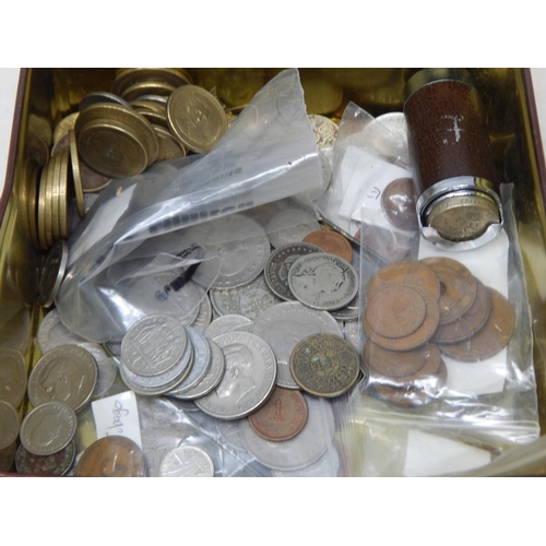 84 - A Tin of World Coinage