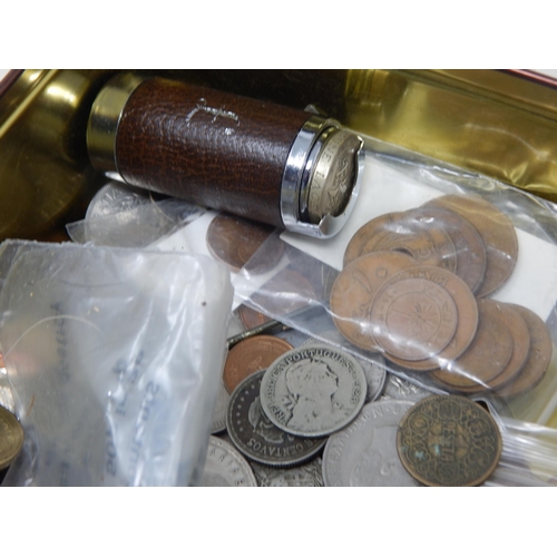 84 - A Tin of World Coinage