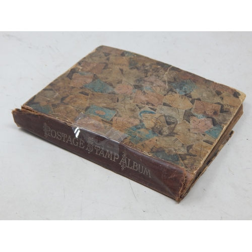 85 - A Victorian Stamp Album Dated 1893 containing a large quantity of stamps.