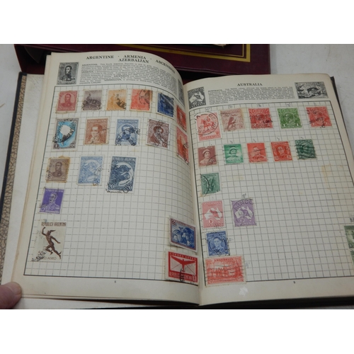 88 - Three World Stamp Albums containing a large quantity of Victorian & Later Stamps.