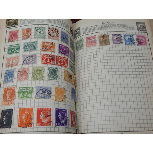 88 - Three World Stamp Albums containing a large quantity of Victorian & Later Stamps.