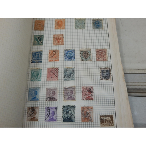 88 - Three World Stamp Albums containing a large quantity of Victorian & Later Stamps.