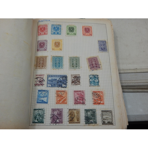 88 - Three World Stamp Albums containing a large quantity of Victorian & Later Stamps.