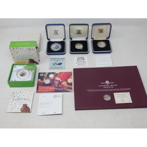 89 - Royal Mint Silver Proof Coins Including 2019 