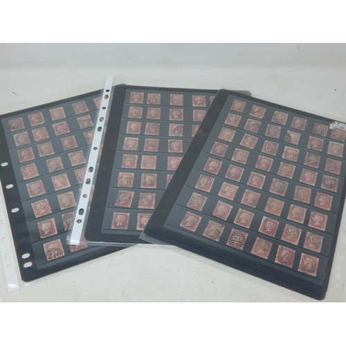 92 - Queen Victoria: Over 200 Penny Red Stamps From a Private Collection.