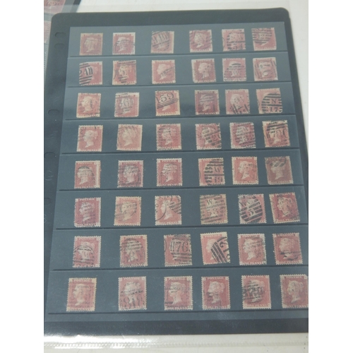 92 - Queen Victoria: Over 200 Penny Red Stamps From a Private Collection.