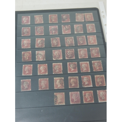 92 - Queen Victoria: Over 200 Penny Red Stamps From a Private Collection.