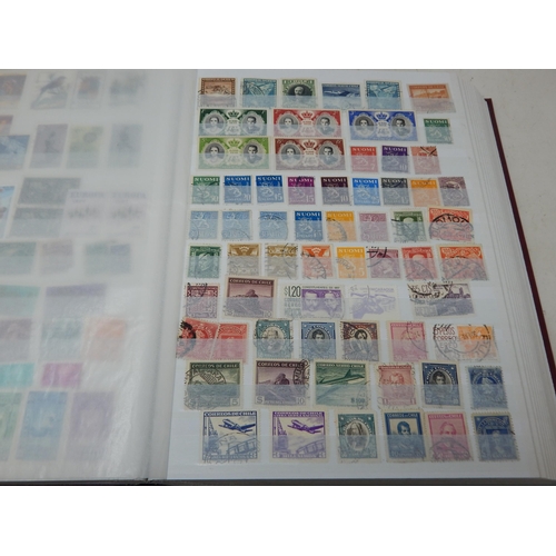 94 - Stanley Gibbons 64 Sided Stock Book Containing Approximately 4000 World Stamps. Huge Catalogue Value