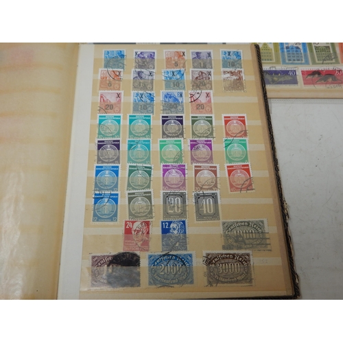 96 - An Album of German Stamps Together with loose Stamps on Sheets Including Mint Never Hinged (lot)