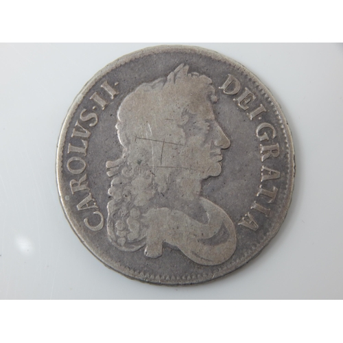 102 - Charles II Silver Crown 1676