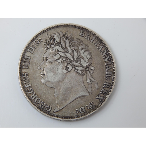 110 - George IV Silver Crown 1821