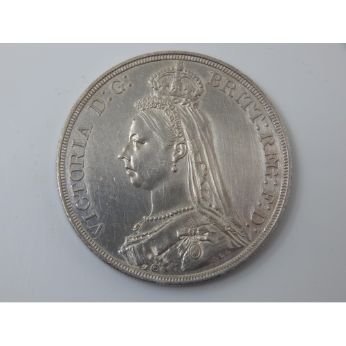 114 - Queen Victoria Silver Crown 1887