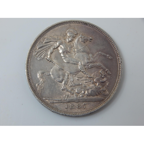 116 - Queen Victoria Silver Crown 1887