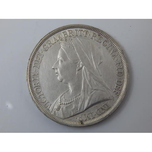 122 - Queen Victoria Silver Crown 1893