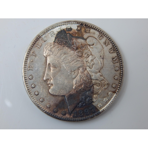 128 - USA Silver Dollar 1897