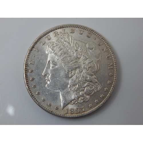 129 - USA Silver Dollar 1897