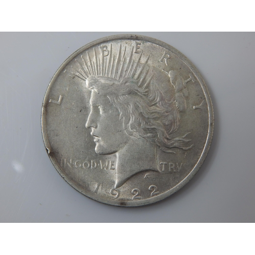 131 - USA Silver Dollar 1922