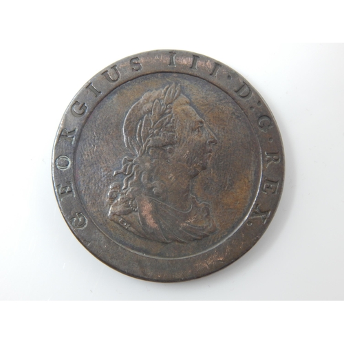 133 - George III Cartwheel Penny 1797