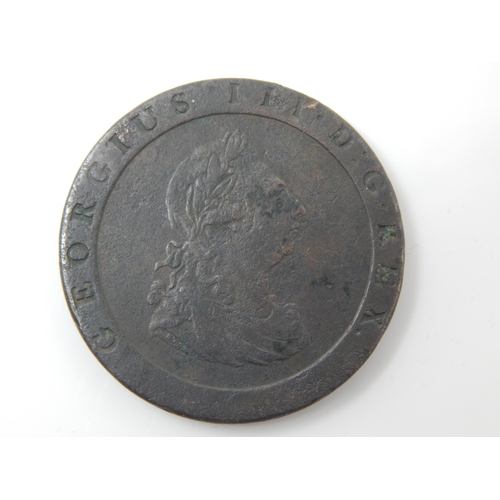 134 - George III Cartwheel Penny 1797