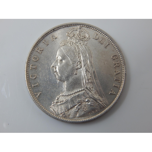 142 - Queen Victoria Silver Half Crown 1888