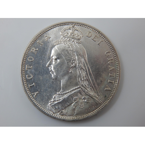 143 - Queen Victoria Silver Half Crown 1887