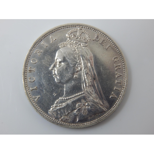 144 - Queen Victoria Silver Half Crown 1887