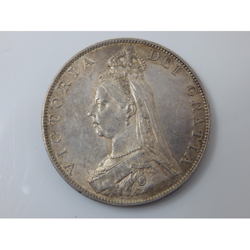 148 - Queen Victoria Silver Double Florin 1887